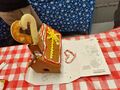 MITers West Holiday Party 2024 Gingerbread House Competition Heart Candy Canes.jpg