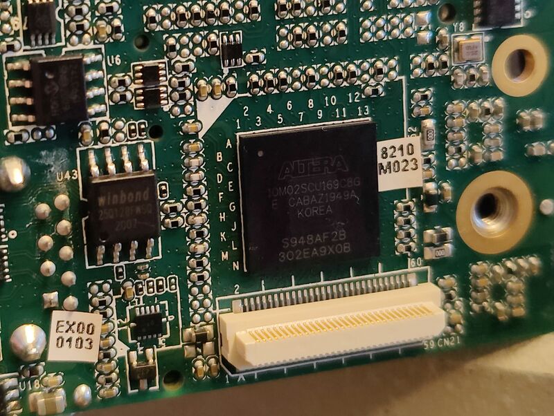 Intel, formerly ALTERA, MAX 10 FPGA 10M02SCU169C86.jpg