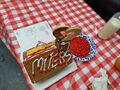 MITers West Holiday Party 2024 Gingerbread House Competition Heart Red Hots.jpg